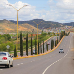 camino carretera obra Chihuahua